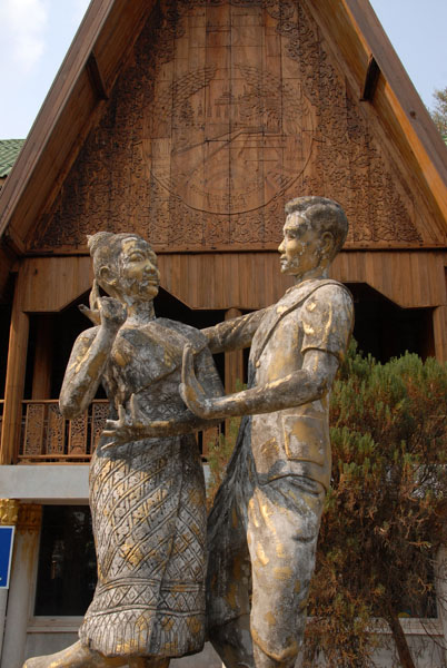 Statue of Lao Dancers, National Ethnic Cultural Park