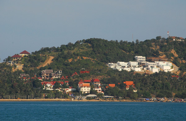 Upscale real estate development, NE Koh Samui