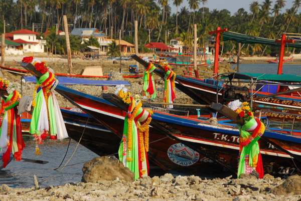 Decorated boats, Thong Krut, Koh Samui