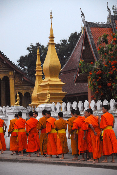 Monks, Luang Prabang