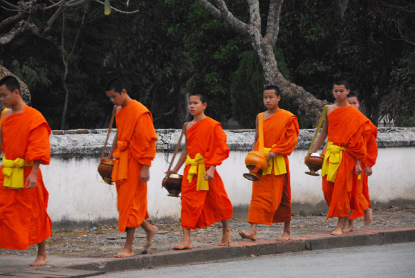 Luang Prabang monks
