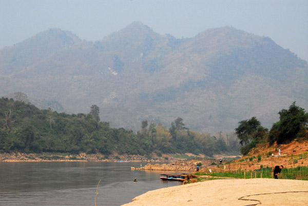 Mekong River at Ban Xang Hai, Laos