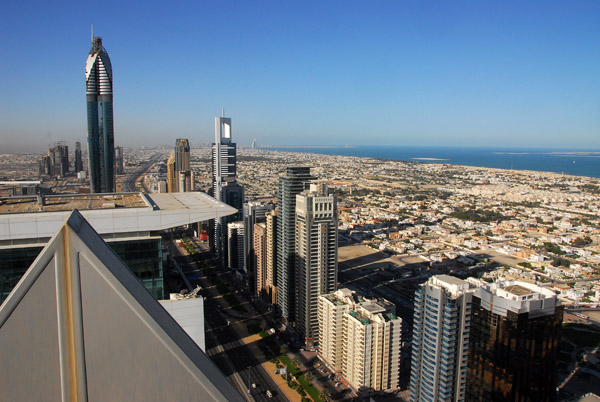 Sheikh Zayed Road from U.P. Tower