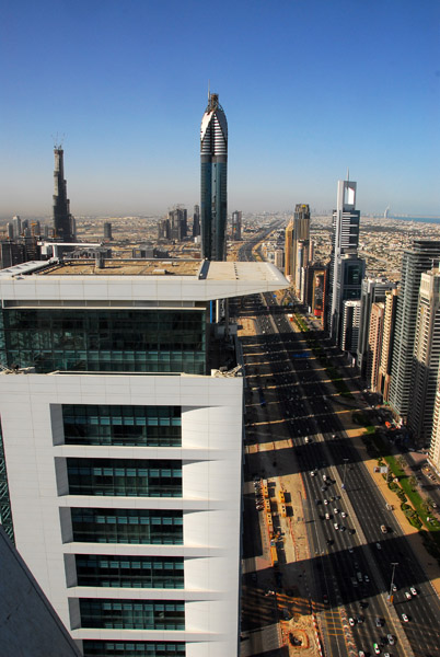 Capricorn Tower and Sheikh Zayed Road