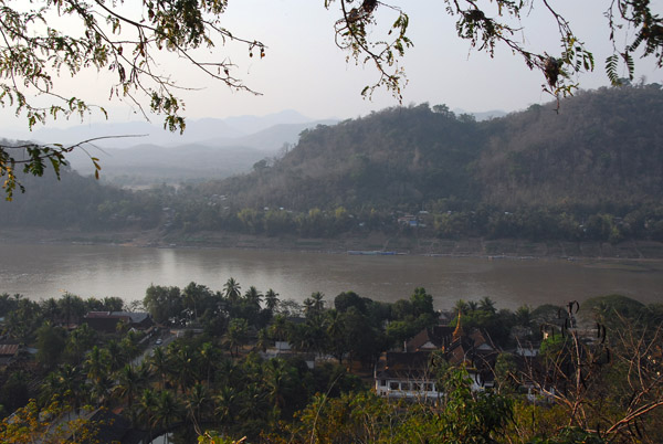 View of the Mekong from Phousi Hill, Luang Prabang