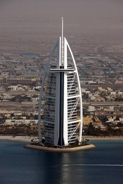 Burj al Arab aerial