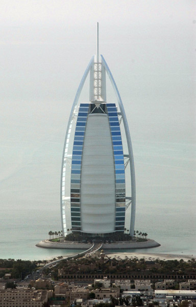 Burj al Arab aerial