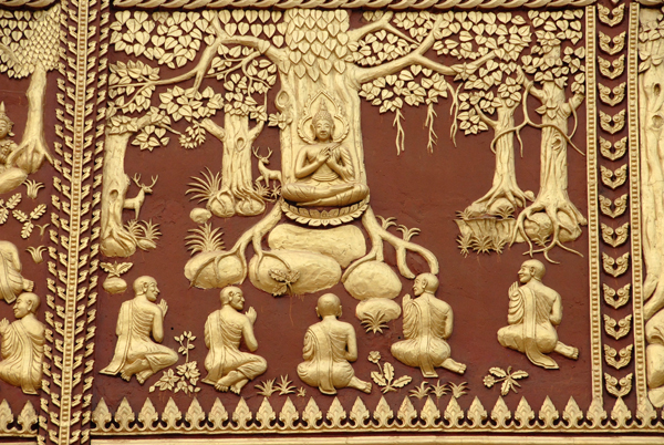 Detail, Wat That Luang Neua
