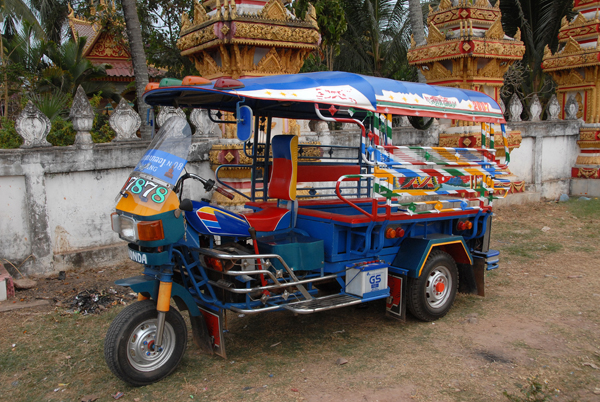 Lao tuktuk, Vientiane