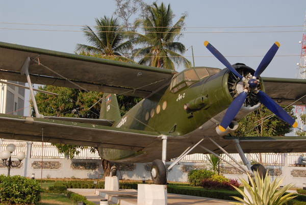 Antonov biplane, Lao People's Army History Museum