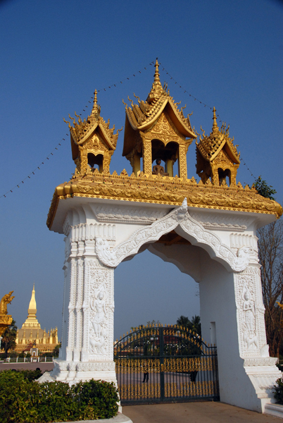 Gateway, Pha That Luang, Vientiane