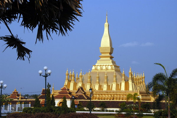 Pha That Luang was restored to its present form 1931-1935
