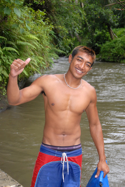 Our Balinese rafting guide