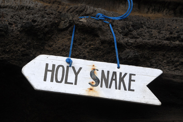 Visit the Holy Snake, Tanah Lot