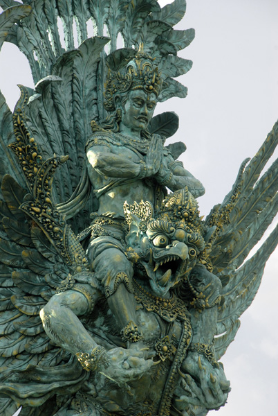 Mythological Garuda, the mount for the god Vishnu