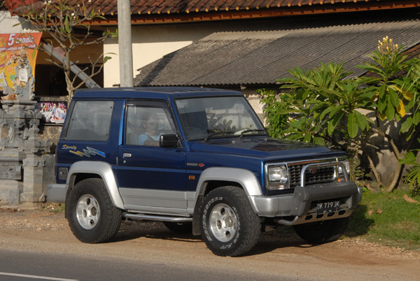 Our inexpensive rental car ($25 a day including full insurance)