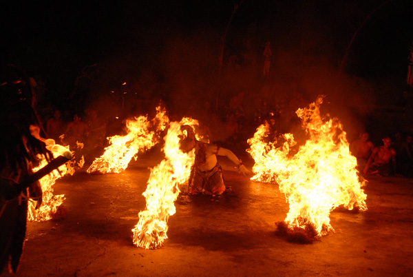 This is why the Kecak Dance is also known as the Fire Dance