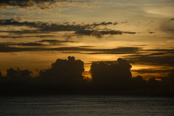 Sunset from Jimbaran Beach, Bali