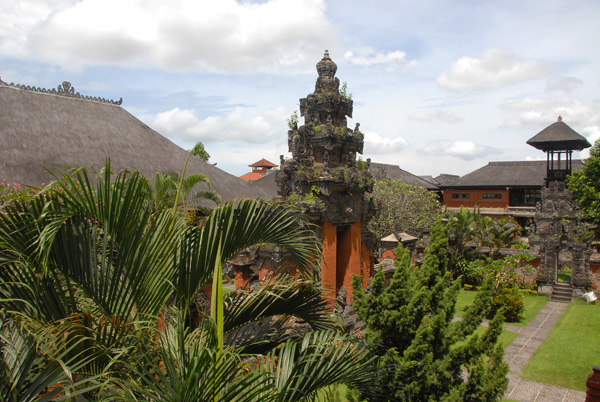 View of the Bali Museum from the northwest tower