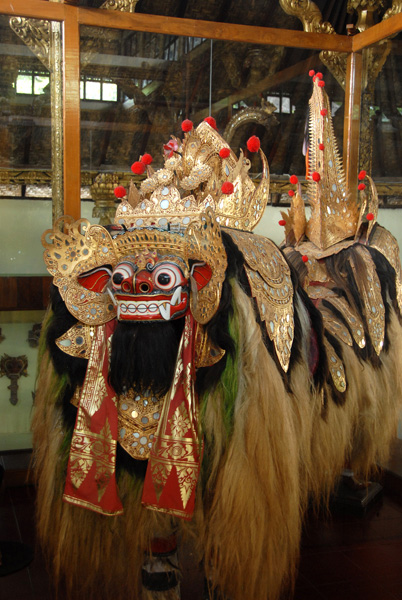 Lion Barong, leader of the forces of good in Balinese mythology