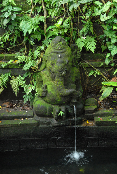 Ganesh fountain, Sacred Monkey Forest