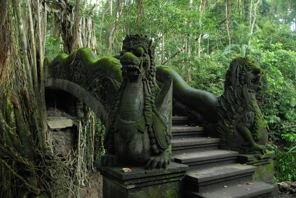 Cool bridge, Sacred Monkey Forest, Ubud