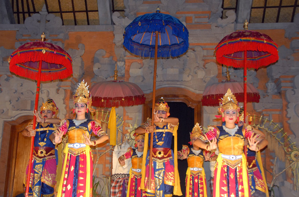 Legong is one of the traditional dances in Bali