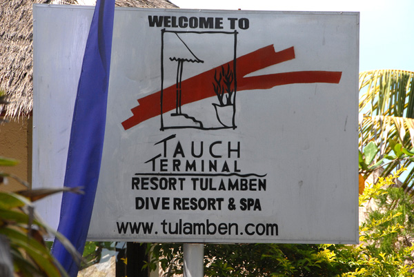Tauch Terminal Resort, Tulamben, Bali, is a good choice