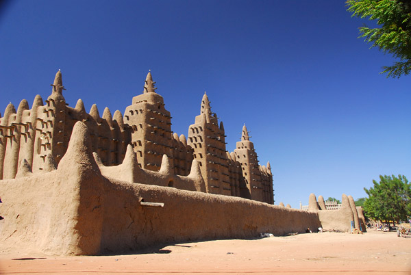 Great Mosque of Djenné - eastern face