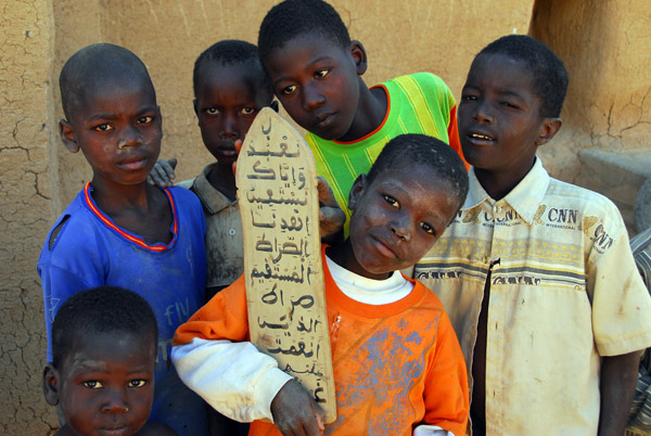 Boys at a Koranic school in Djenné, Mali