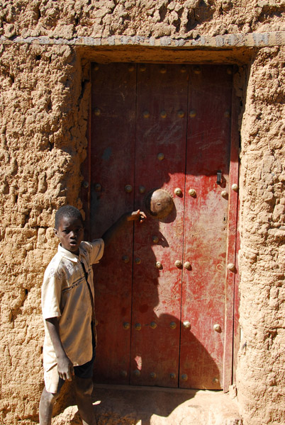Doorway, Djenné, Mali