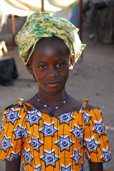 Girl at the Petit Marché