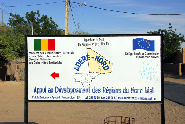 Appui au Développement des Régions du Nord Mali, Tombouctou