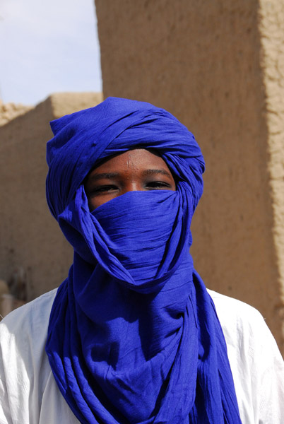In contrast to the rest of the Islamic world, Tuareg men are the ones who wear veils
