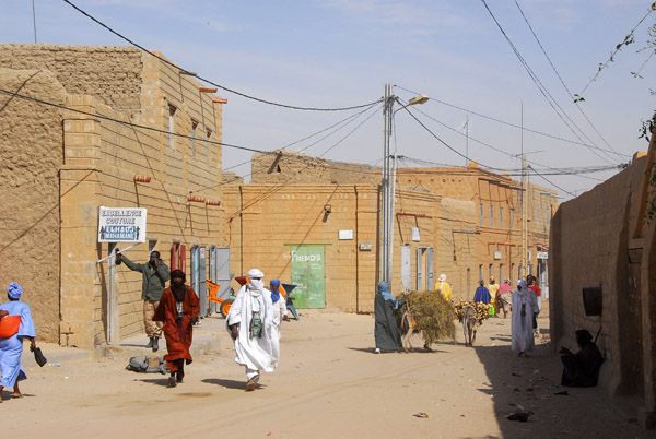 Timbuktu street life, Mali