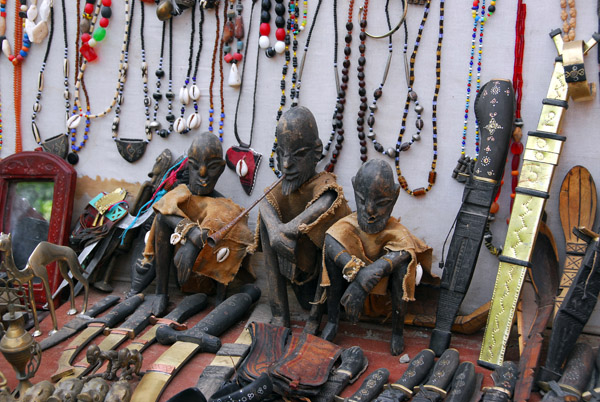 The gift shop at the Ethnological Museum, Timbuktu