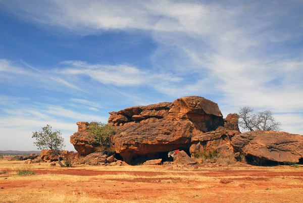 Picnic stop, Dogon Country