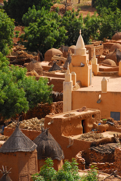 Although the Dogon are traditionally animist, each village has a mosque