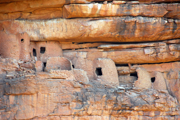 The Tellem were the cliff dwelling people who predated the Dogon by many centuries