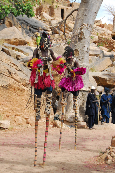 ...but the costume is said to imitate Fulani women