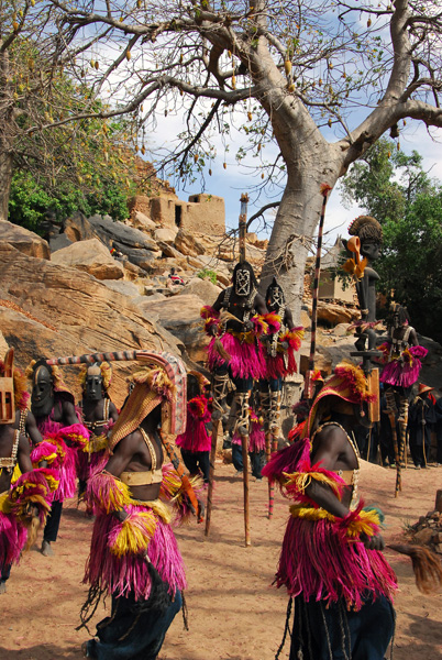 Dogon mask dance, Tereli