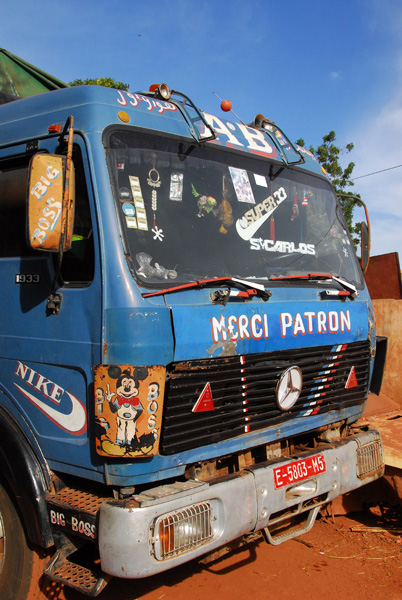 Decorated Malian truck