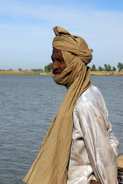 Man in turban, Mopti
