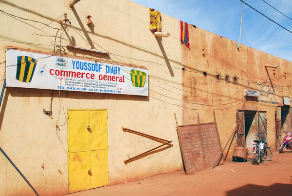 Shops in New Town Mopti