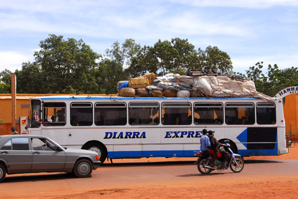 Diarra Express bus, Mopti, Mali