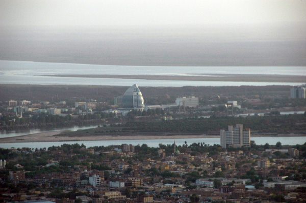 Al Fatih Tower stands out as Khartoum's most modern building