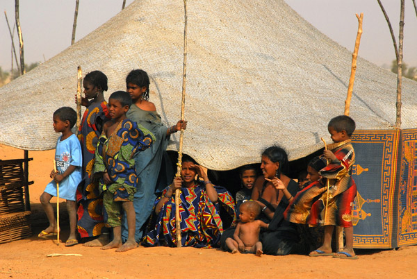 Nomad camp between Douentza and Timbuktu