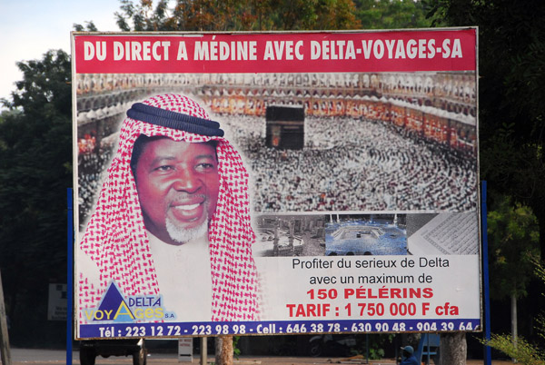 Delta Voyages, Mali, with a quota of 150 pilgrims for Mecca and Medina