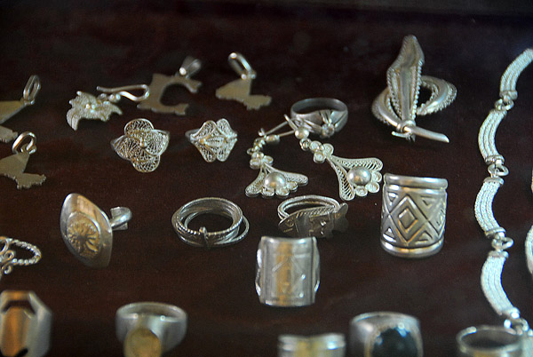 Silver jewellry, Maison des Artisans, Bamako, Mali