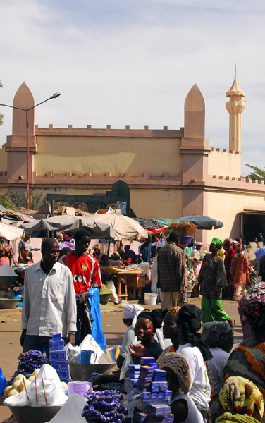 Market, central Bamako